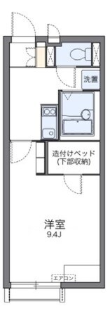 レオネクストアゼリアコートの物件間取画像